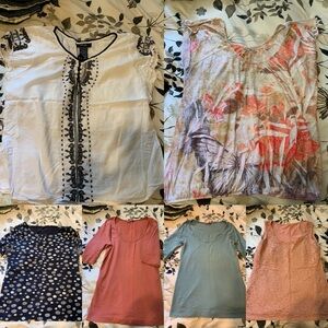 15 Women's office Tops shirts bundle